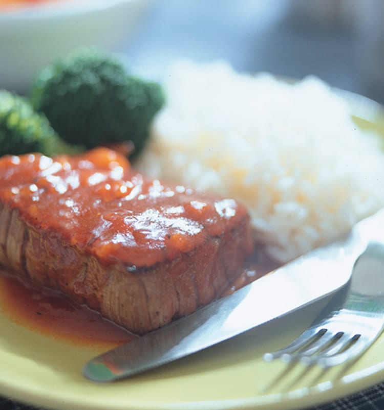 食谱:美式烤牛排饭