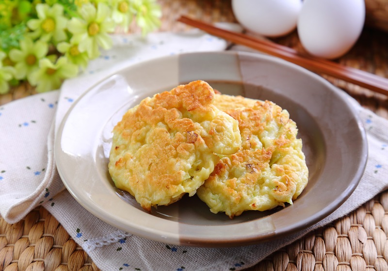 鸡蛋蔬菜饼