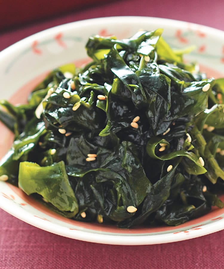 食谱:芝麻拌海带芽