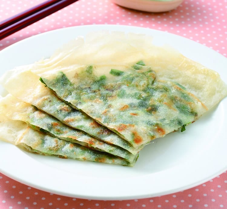 食谱:润饼皮葱油饼