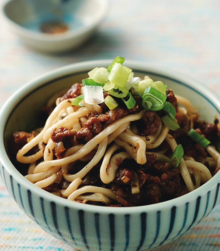 食谱:牛肉松拌面