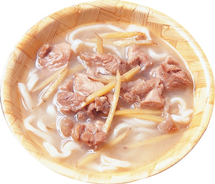 食谱:麻油鸡汤面