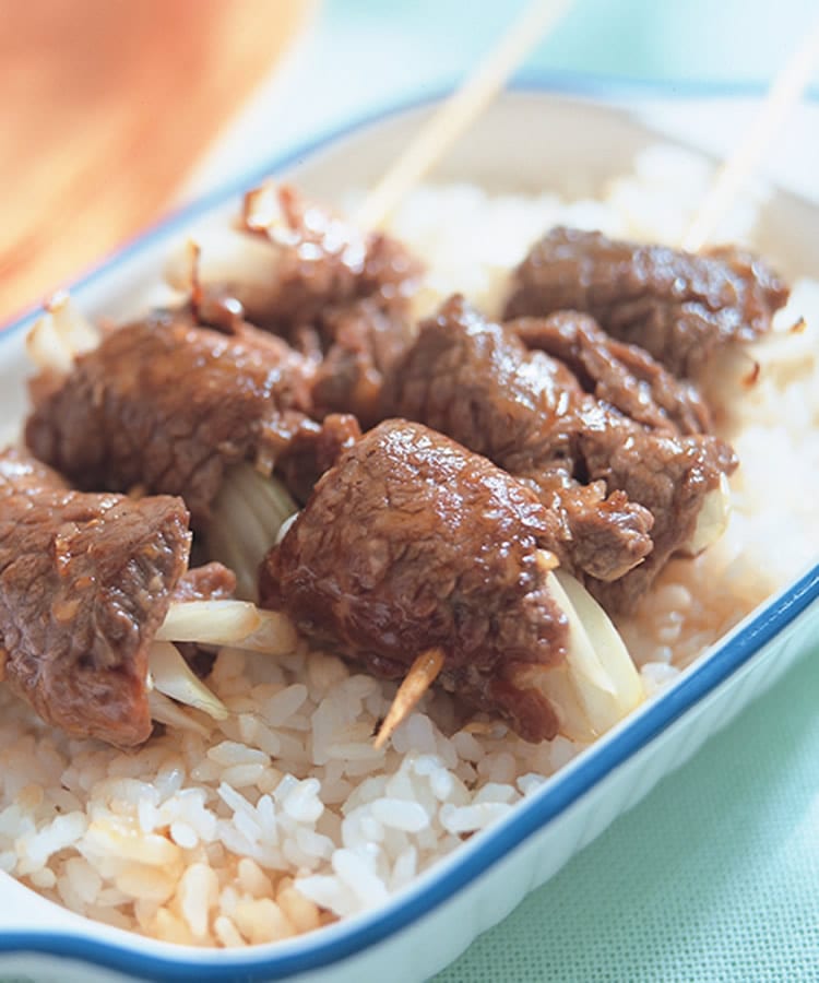 食谱:五香烤牛肉卷饭