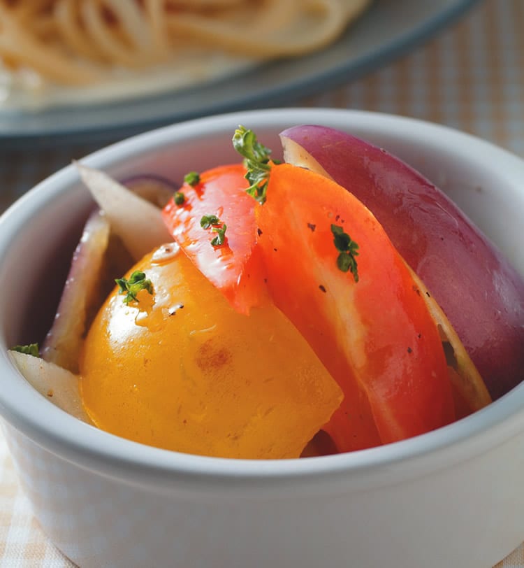 食谱:油醋彩椒