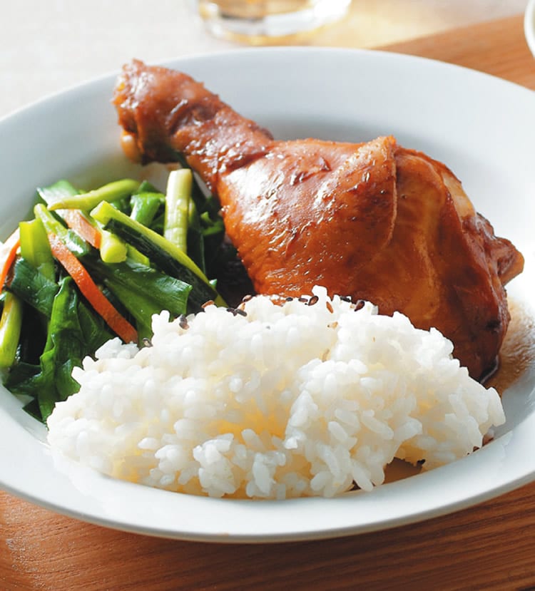 食谱:蜜汁鸡腿饭