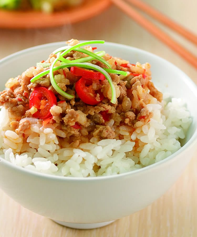 食谱:辣味卤肉饭